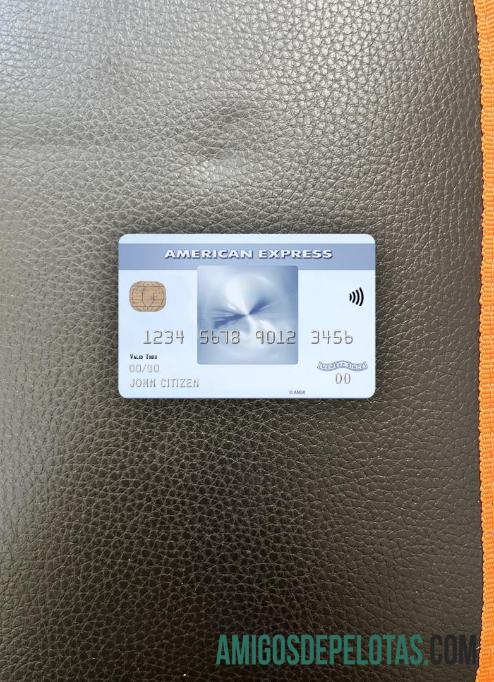 EUA Georgia Gainesville First Century Bank AMEX Cartão de crédito diário Photolook Front exemplo